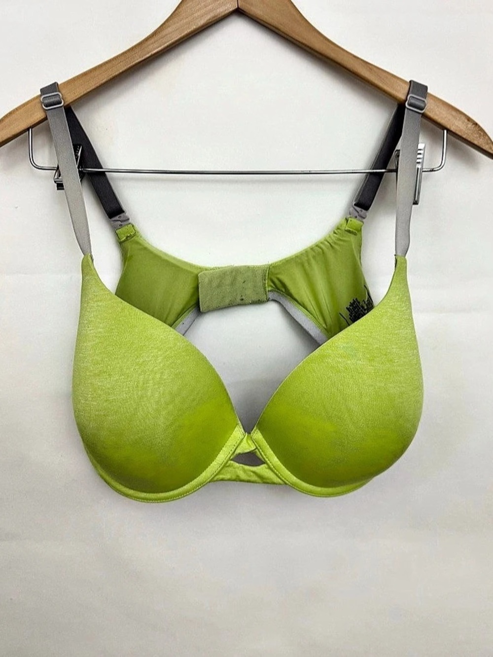 Victoria's Secret Perfect Shape Bra Neon Green 38D